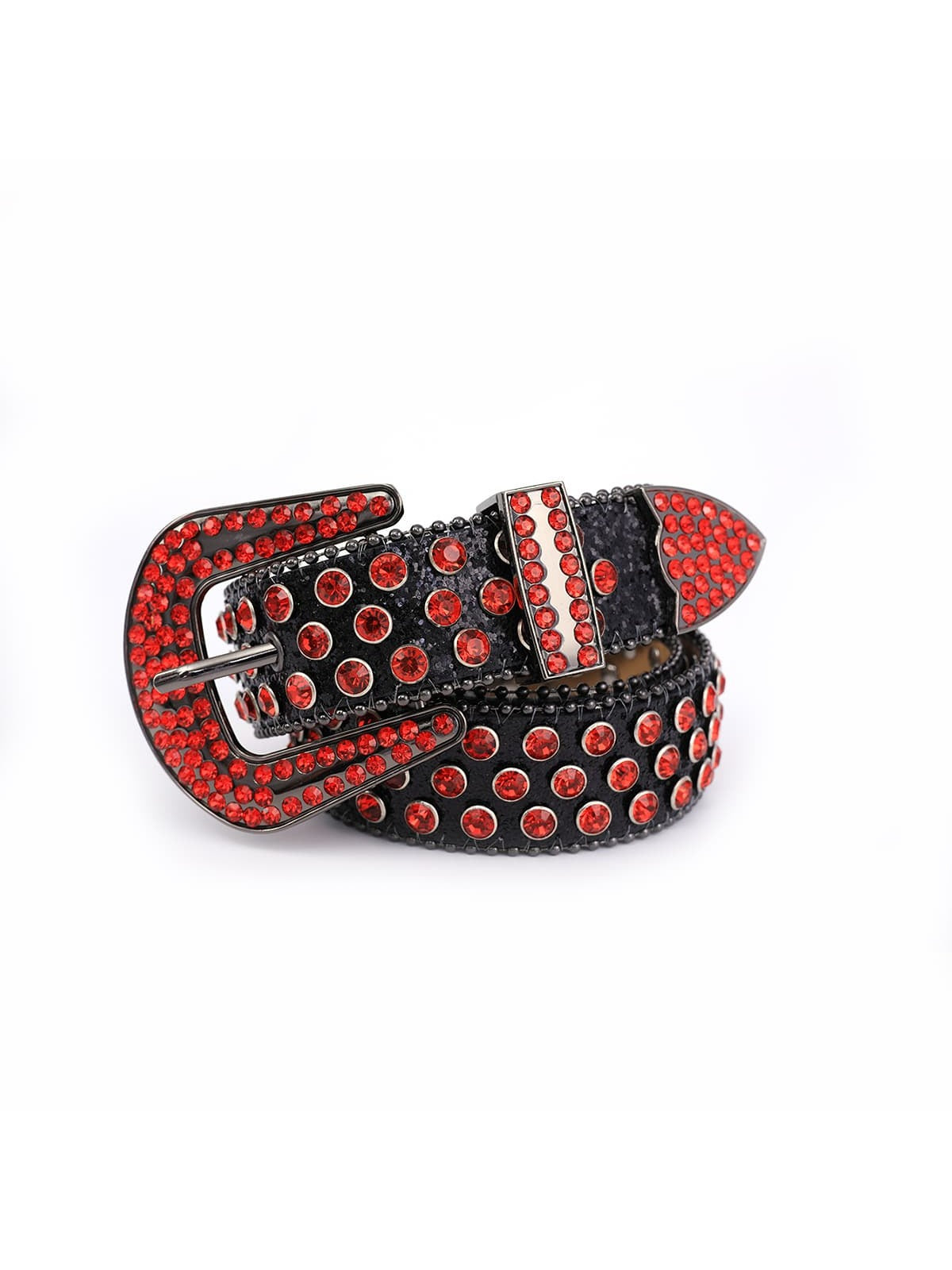 Men Rhinestone Decor Belt Street,School Halloween