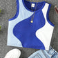 Tween Girl Color Block Rib-knit Tank Top