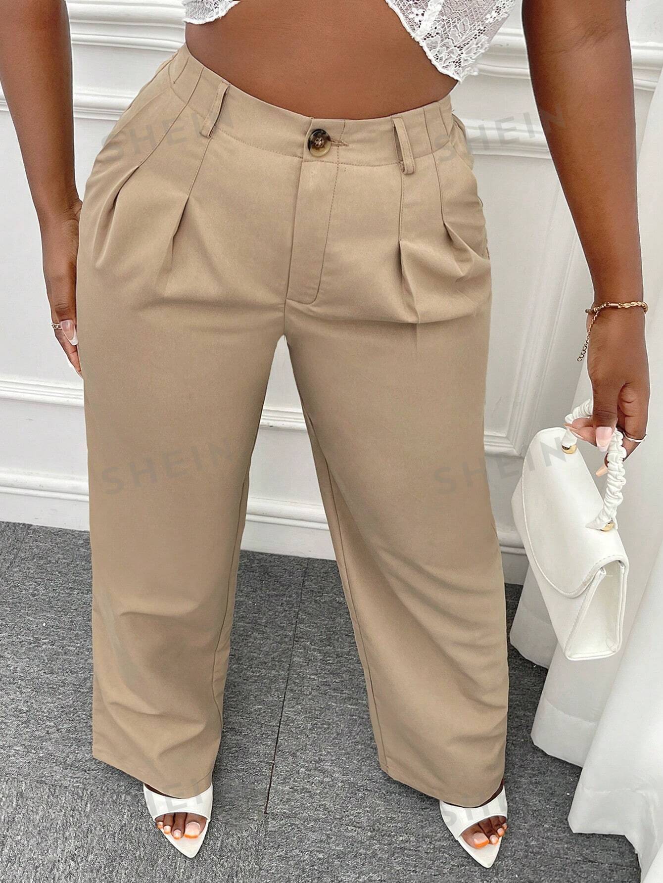 Slayr Solid Slant Pocket Straight Leg Pants