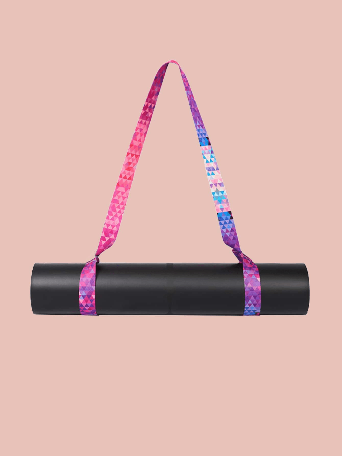 Yoga fitness yoga mat strap color one piece