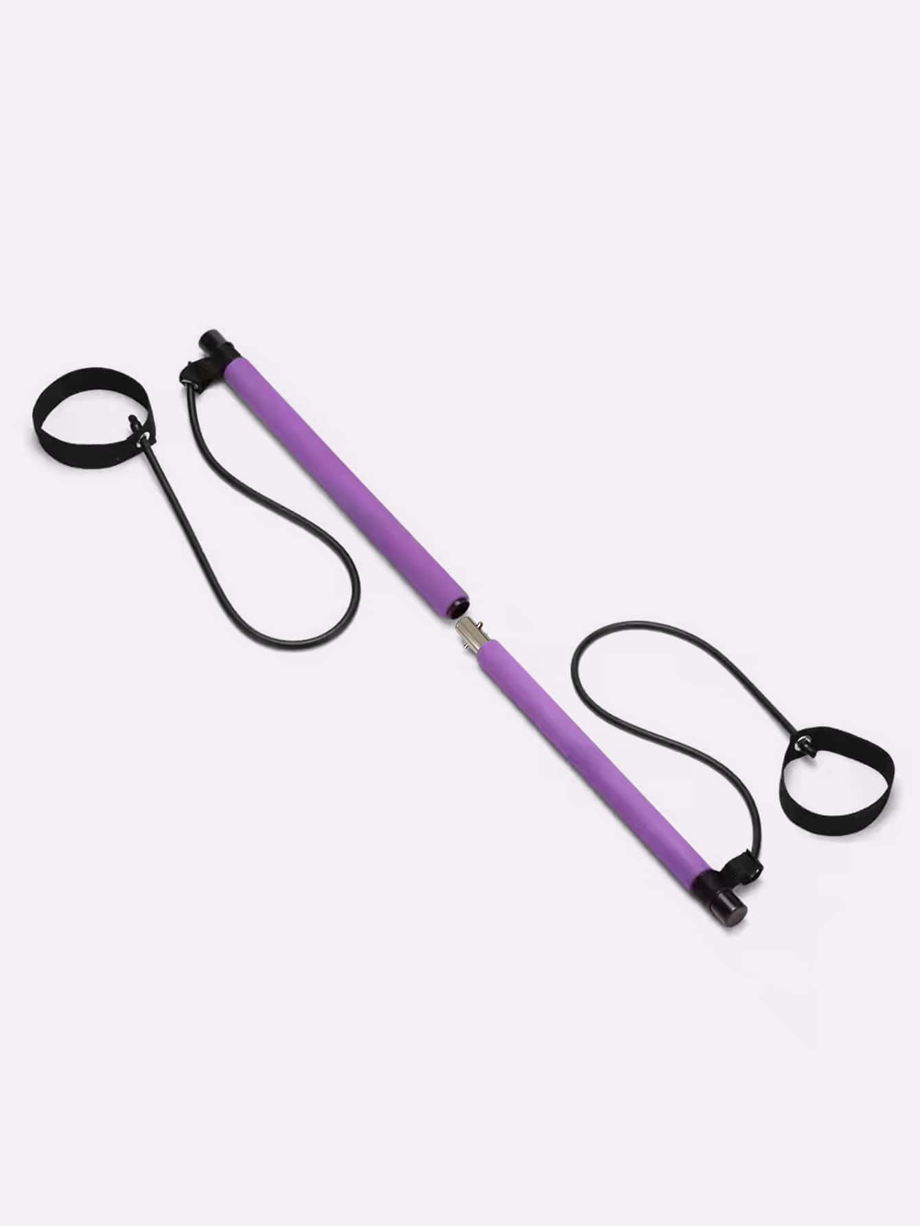 Portable Pull-up Fitness Resistance Training Bar Yoga Pilates Stick Chest Expander Arm Strength Training Rod