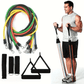 11pcs/Set Resistance Band Set For Strength Training, Chest Muscle, Home Fitness Equipment For Men And Women