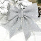 2pcs Christmas Festival Bow Decor,Christmas