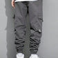 Manfinity Hypemode Loose Fit Men's Cargo Pants With Slogan Graphic, Flap Pocket, And Drawstring Waist