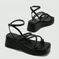 Platform Wedge Sandals With Straps For Women, Summer