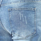 Men Slant Pocket Slim Straight Jeans