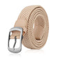 1PC Braided Belt Stretch Belt For Men And Women Multicolored Woven Golf Belt Elastic Canvas Belt Casual