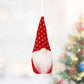 3pcs Christmas Decoration Hanging Ornaments Red Knitting Set Knitted Material Daily Decorative Pendant For Christmas Tree