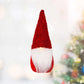 3pcs Christmas Decoration Hanging Ornaments Red Knitting Set Knitted Material Daily Decorative Pendant For Christmas Tree