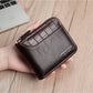 1pc Fashionable Crocodile Patterned Wallet With Letter Print Portable Money Cash White-Collar Workers For Men For Male College Work Business Commute Office For Anniversary For Lover For Birthday Gift On Valentine Day Gift Gift BLACK FRIDAY Present