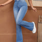 EZwear High Waist Flare Leg Jeans