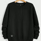 Manfinity ModaGents Oversized Men's Letter Patched Drop Shoulder Sweatshirt