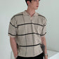 DAZY Men Plaid Pattern Polo Shirt