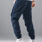 Manfinity Homme Baggy Men's Letter Patch Detail Flap Pocket Cargo Pants With Drawstring Waist