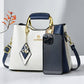 Ladies Crossbody Bag With Letter Pattern Pendant Decoration, Shoulder Handheld