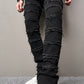 Manfinity Men Raw Trim Skinny Jeans