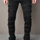 Manfinity Men Raw Trim Skinny Jeans