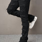 Manfinity Men Raw Trim Skinny Jeans