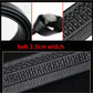 1pc Elongated Men's Fashionable Metal Automatic Buckle Casual Belt, Fits Waist 105-170cm