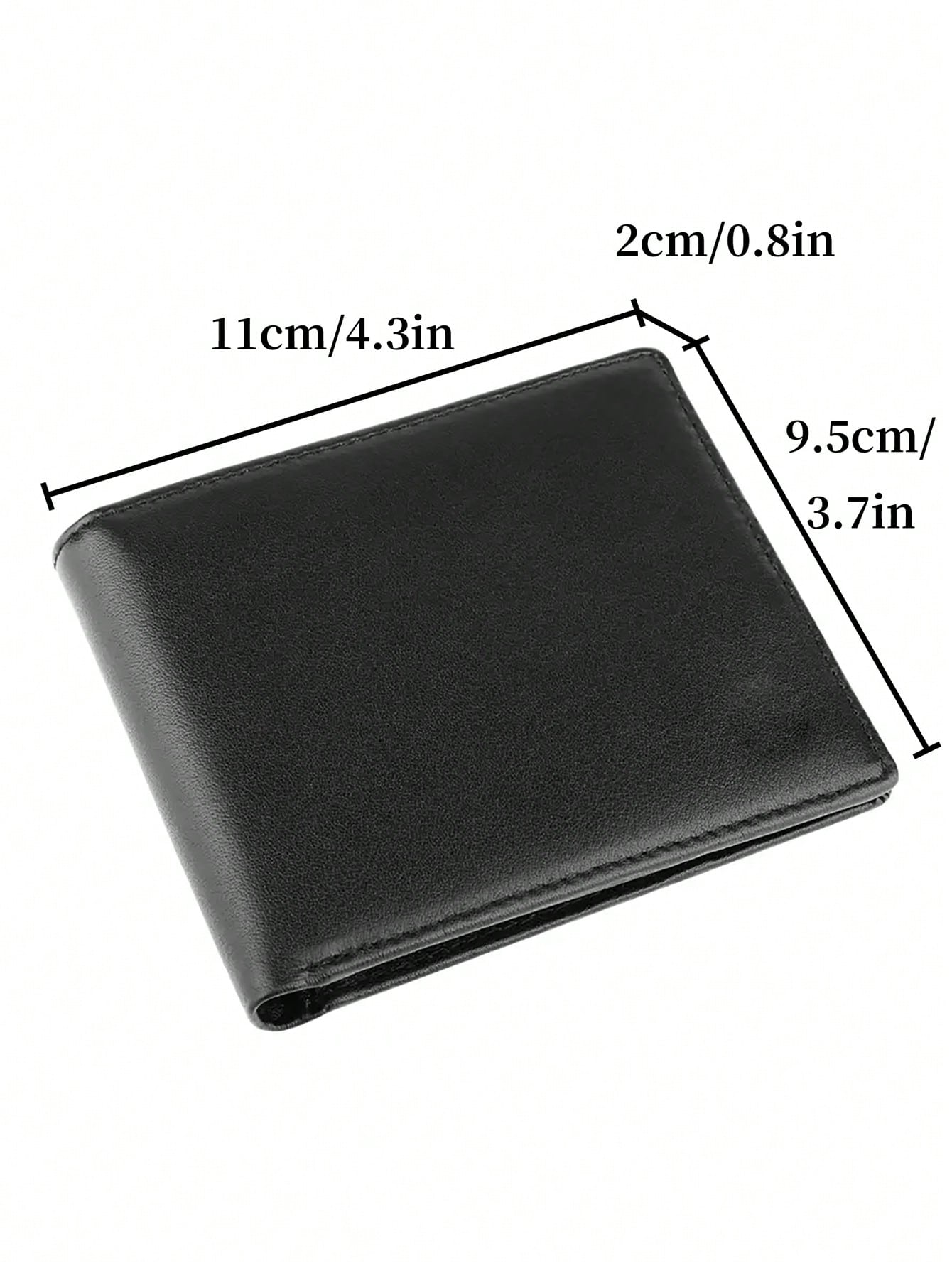 Stylish Cowhide Leather Bifold Wallet For Men - RFID Blocking