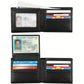 Stylish Cowhide Leather Bifold Wallet For Men - RFID Blocking