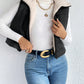 Frenchy Zip Up Teddy Lined Puffer Vest Coat