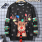 Men Christmas Print Sweatshirt