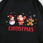 Manfinity Men Slogan Christmas Print Sweatshirt