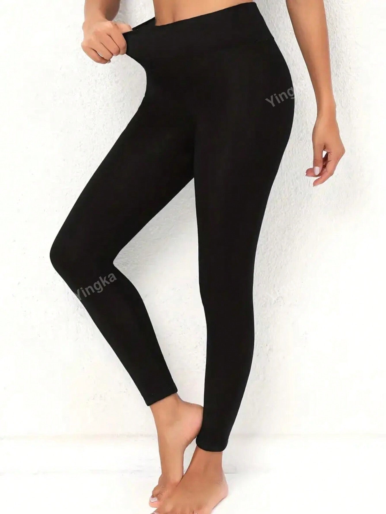 Solid Thermal Lined Pants