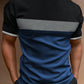 Manfinity Men Striped Trim Colorblock Tee