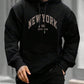 Men Letter Graphic Drawstring Hoodie