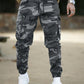 Manfinity Homme Men Camo Print Flap Pocket Cargo Pants