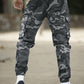 Manfinity Homme Men Camo Print Flap Pocket Cargo Pants