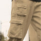 Men Solid Cargo Pants