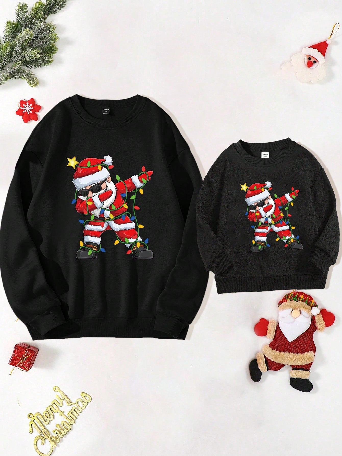 Manfinity Men 1pc Christmas Print Sweatshirt for Christmas