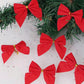 12pcs Christmas Decoration Bows For Christmas Tree, Gift Box Decoration,Christmas