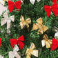 12pcs Christmas Decoration Bows For Christmas Tree, Gift Box Decoration,Christmas