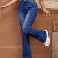 EZwear High Waist Flare Leg Jeans