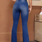 EZwear High Waist Flare Leg Jeans