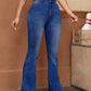 EZwear High Waist Flare Leg Jeans