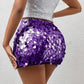 Slayr Sequin Mini Bodycon Skirt