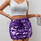 Slayr Sequin Mini Bodycon Skirt