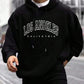 Men Letter Graphic Drawstring Hoodie