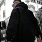 Men Letter Graphic Drawstring Hoodie