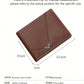 Men's Business Casual Pu Short Wallet For Men