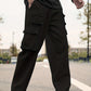 Men Flap Pocket Side Cargo Pants