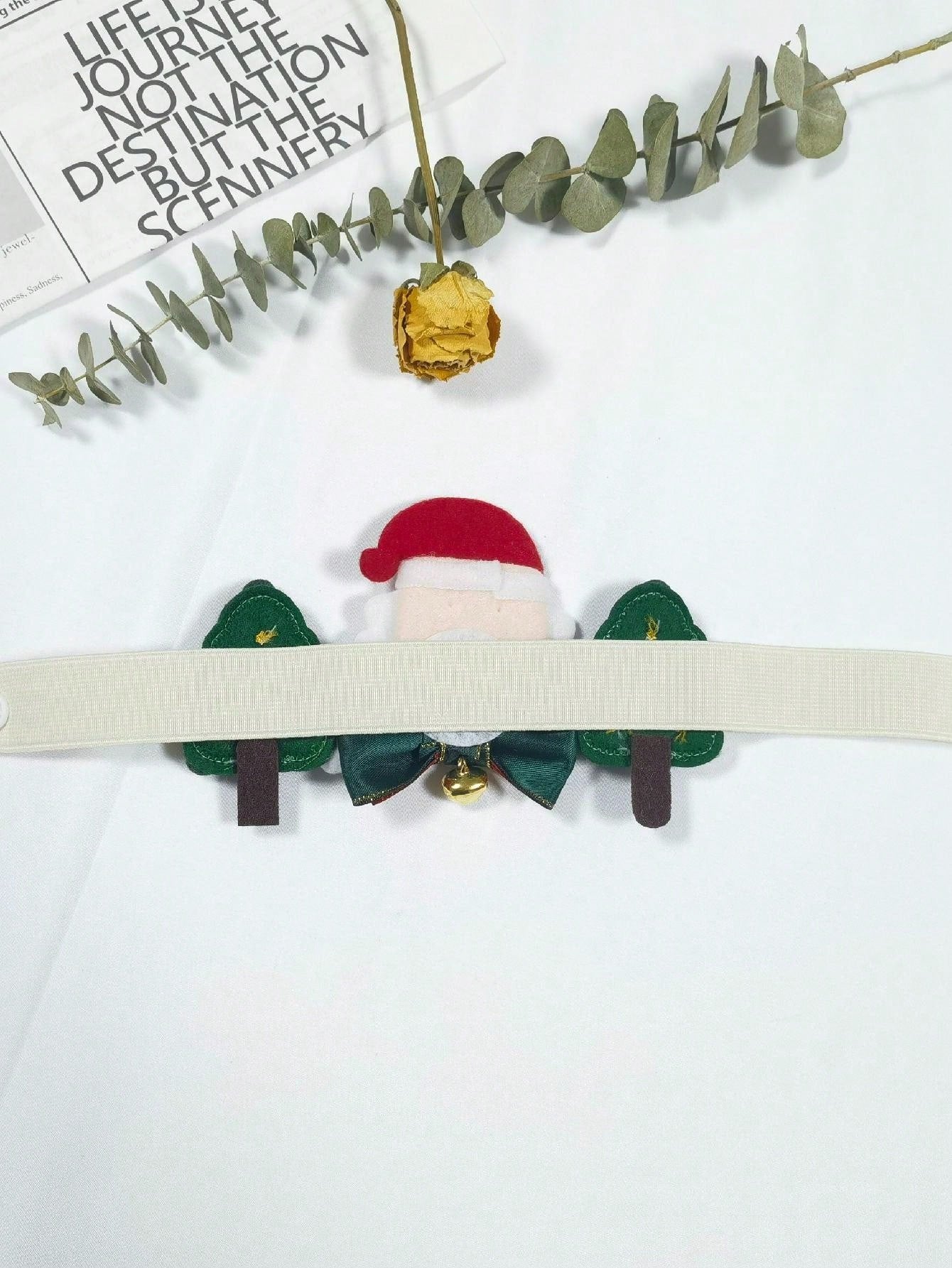 1pc Christmas Decoration Creative Santa Claus Window Curtain Buckle, Reindeer Window Tieback, For Home Decor,Christmas