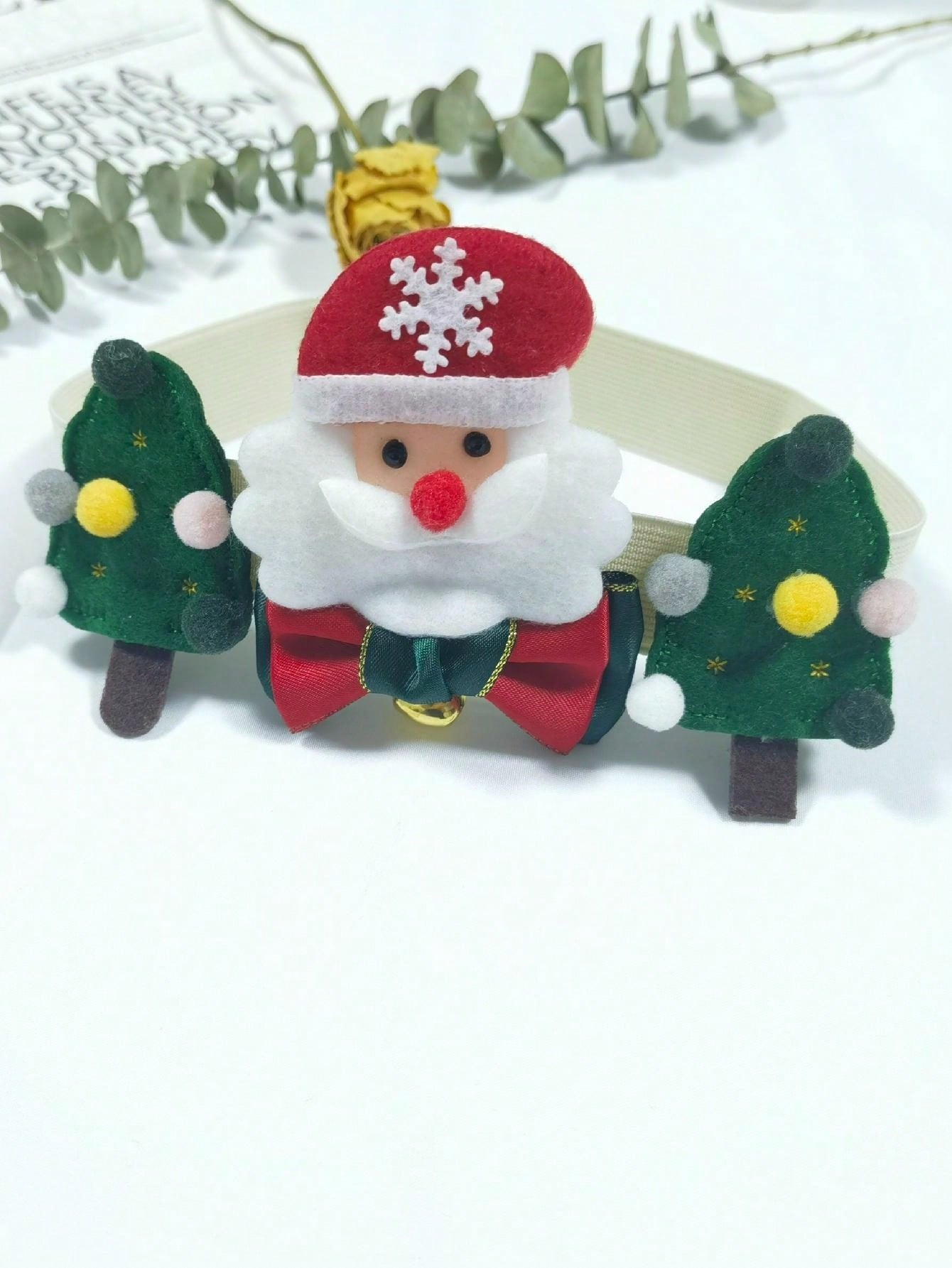 1pc Christmas Decoration Creative Santa Claus Window Curtain Buckle, Reindeer Window Tieback, For Home Decor,Christmas