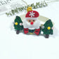 1pc Christmas Decoration Creative Santa Claus Window Curtain Buckle, Reindeer Window Tieback, For Home Decor,Christmas