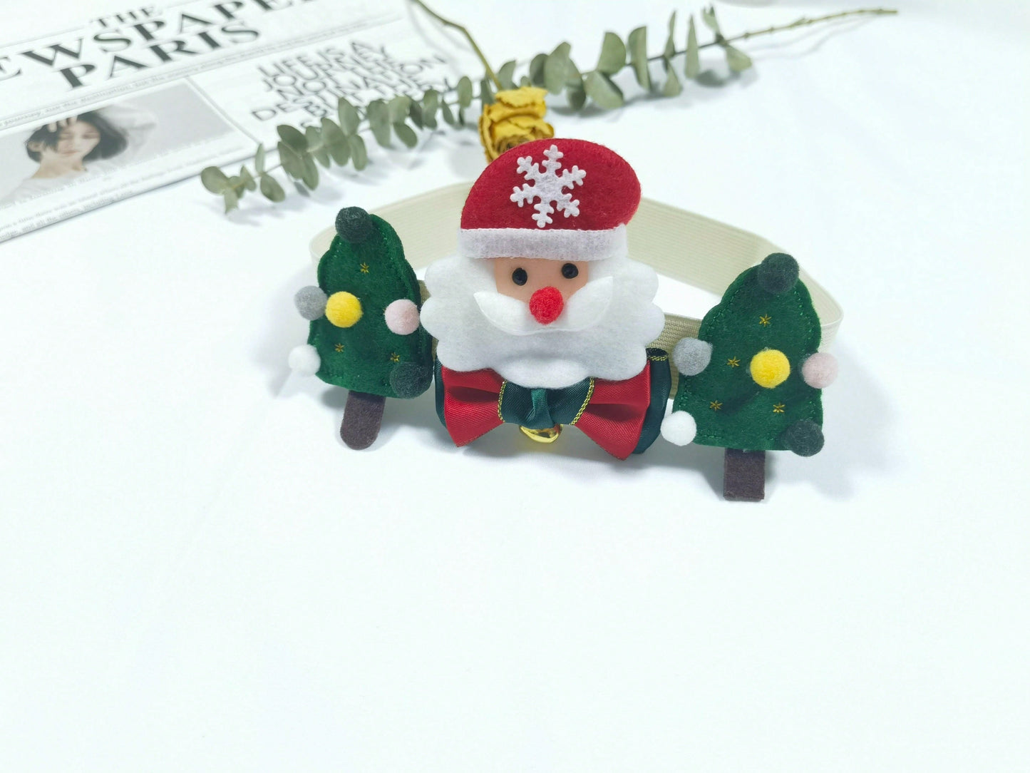 1pc Christmas Decoration Creative Santa Claus Window Curtain Buckle, Reindeer Window Tieback, For Home Decor,Christmas